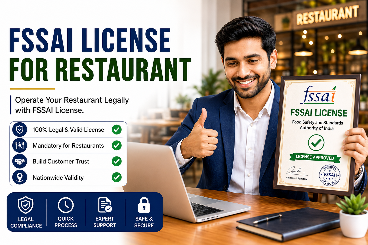 FSSAI License for Restaurant: Importance, Types, and Registration Steps