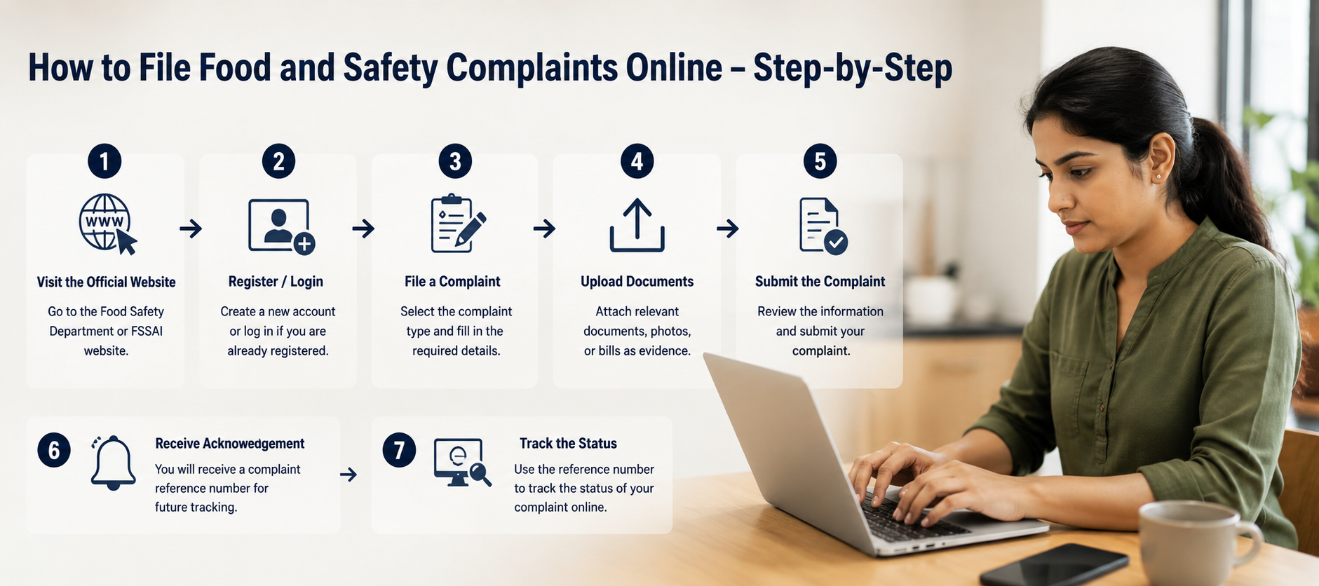 How to File Food and Safety Complaints Online Step-by-Step?